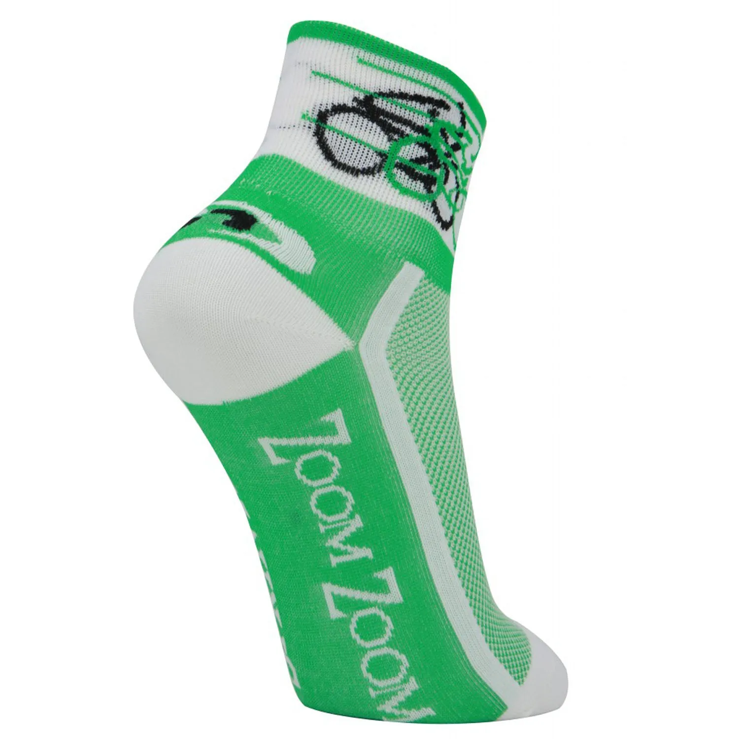 LIN Tour de France CoolMax Cycling Socks Green Shirt