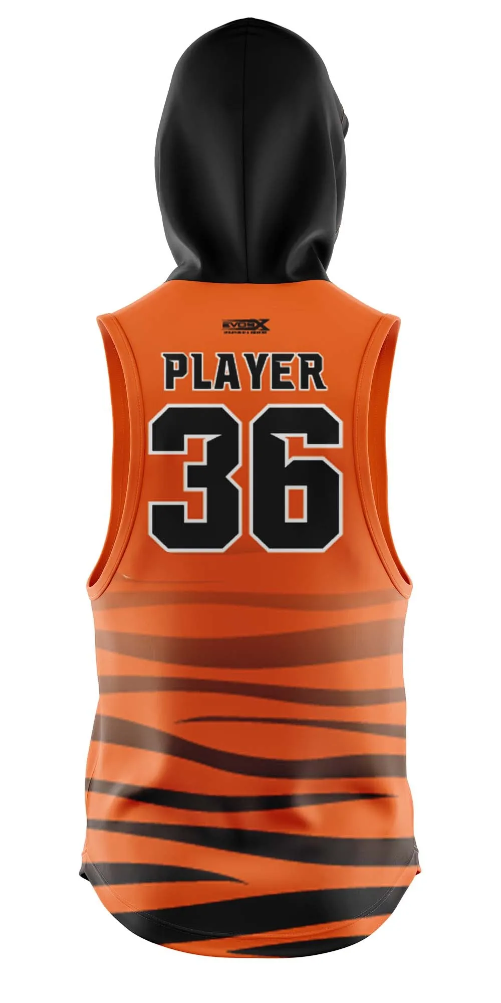 LINDEN TIGERS Lightweight Sleeveless Hoodie