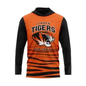 LINDEN TIGERS Sublimated Lightweight Hoodie
