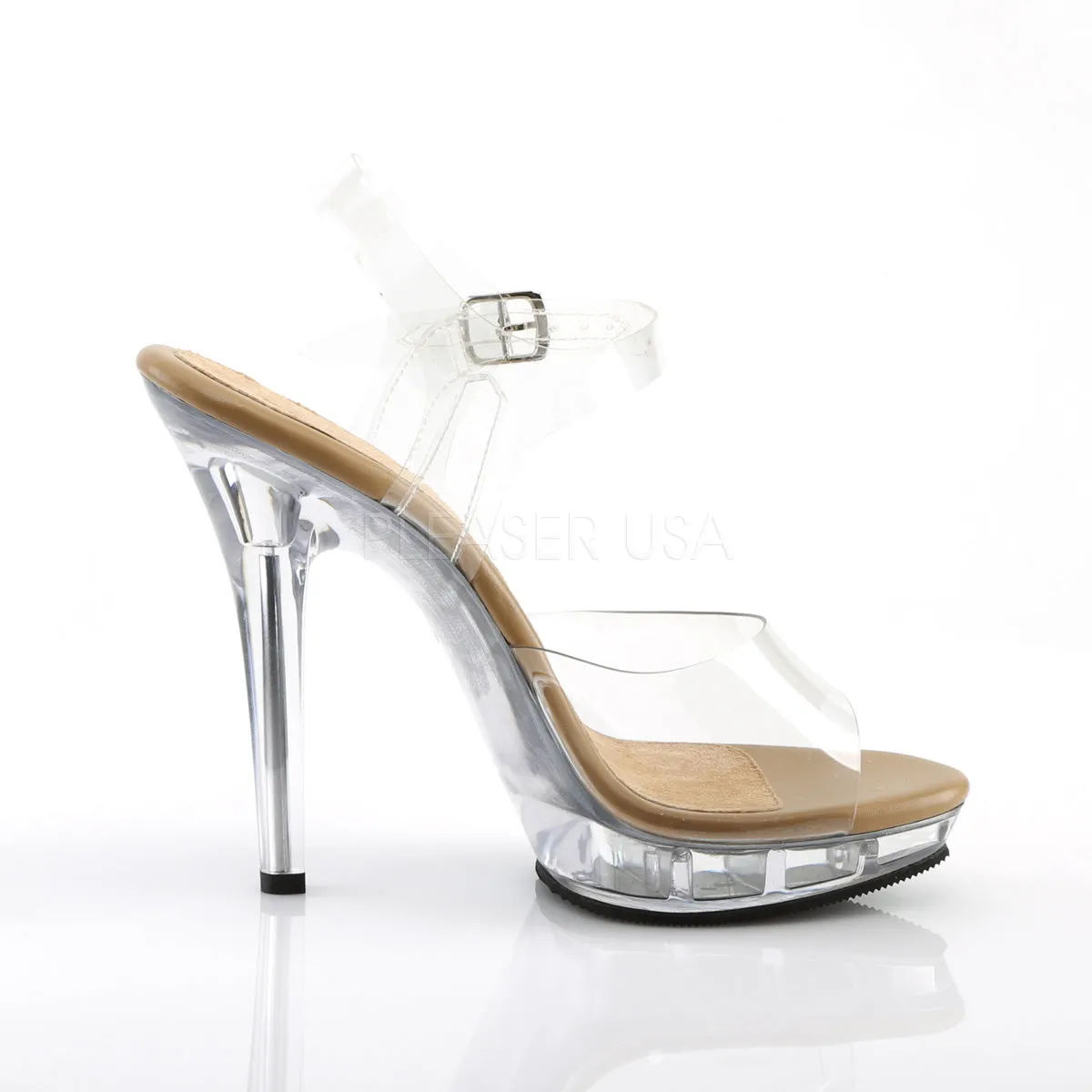 LIP-108  Clear-Tan/Clear
