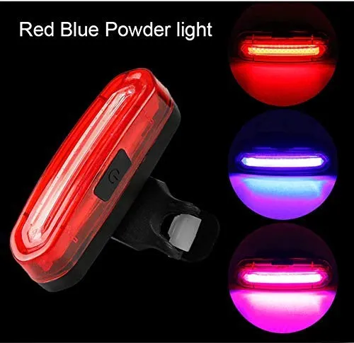 Lista 120 Lumens Rechargeable USB Rear Light Bicycle Cycling Taillight LED Waterproof MTB Road Bike Tail Lamp Rear Light for Bicycle