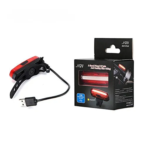 Lista 120 Lumens Rechargeable USB Rear Light Bicycle Cycling Taillight LED Waterproof MTB Road Bike Tail Lamp Rear Light for Bicycle