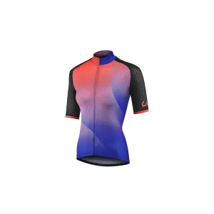 Liv Mirage SS Jersey - Coral/Blue