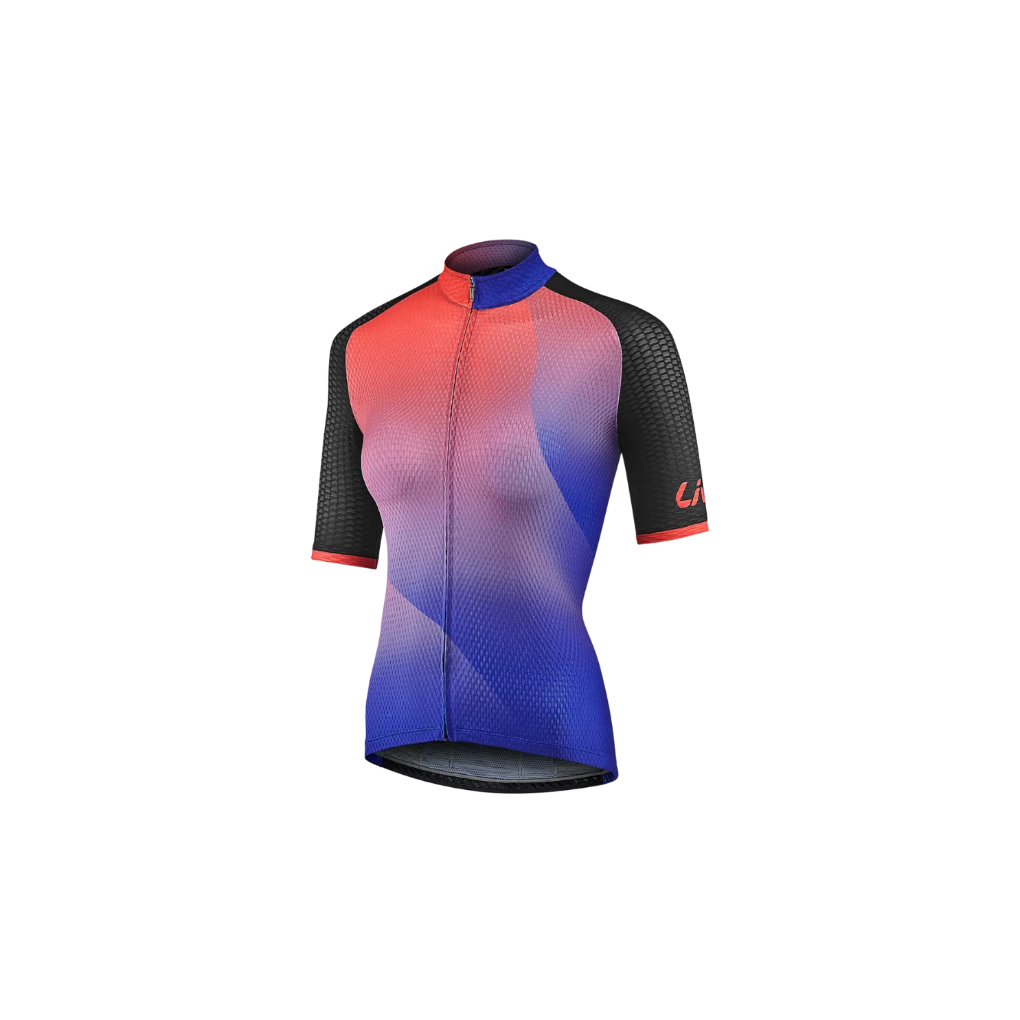 Liv Mirage SS Jersey - Coral/Blue