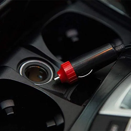 LNT Mini Compact Portable Car Bike Tyre Air Pump Compressor | DC 12V Electric Tyre Inflator 250-300 PSI Air Pump for Tubeless Tyre, Bicycle, Motorcycles, Basket Ball, Football