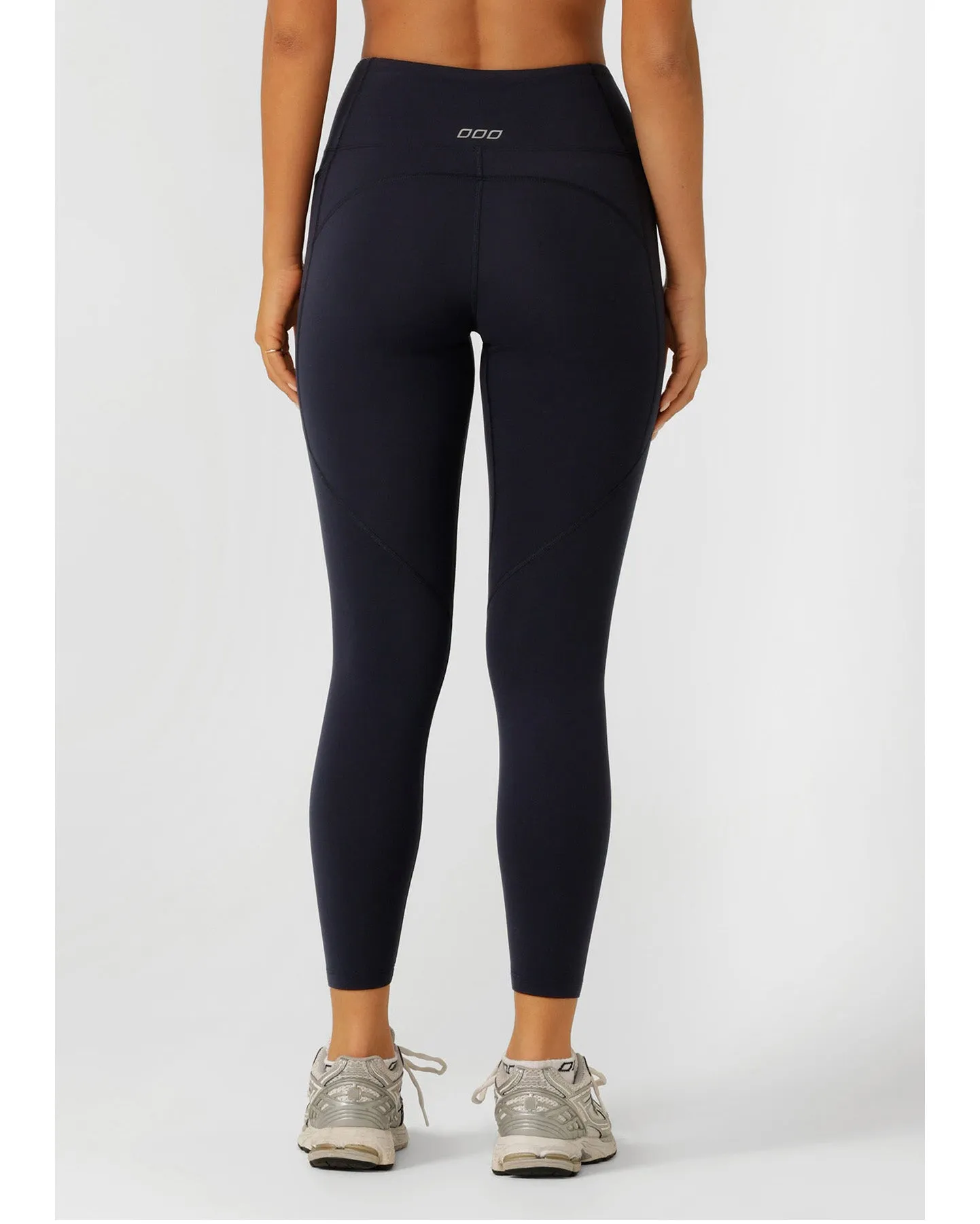 Lorna Jane Amy No Ride Phone Pocket 7/8 Leggings - Midnight Blue