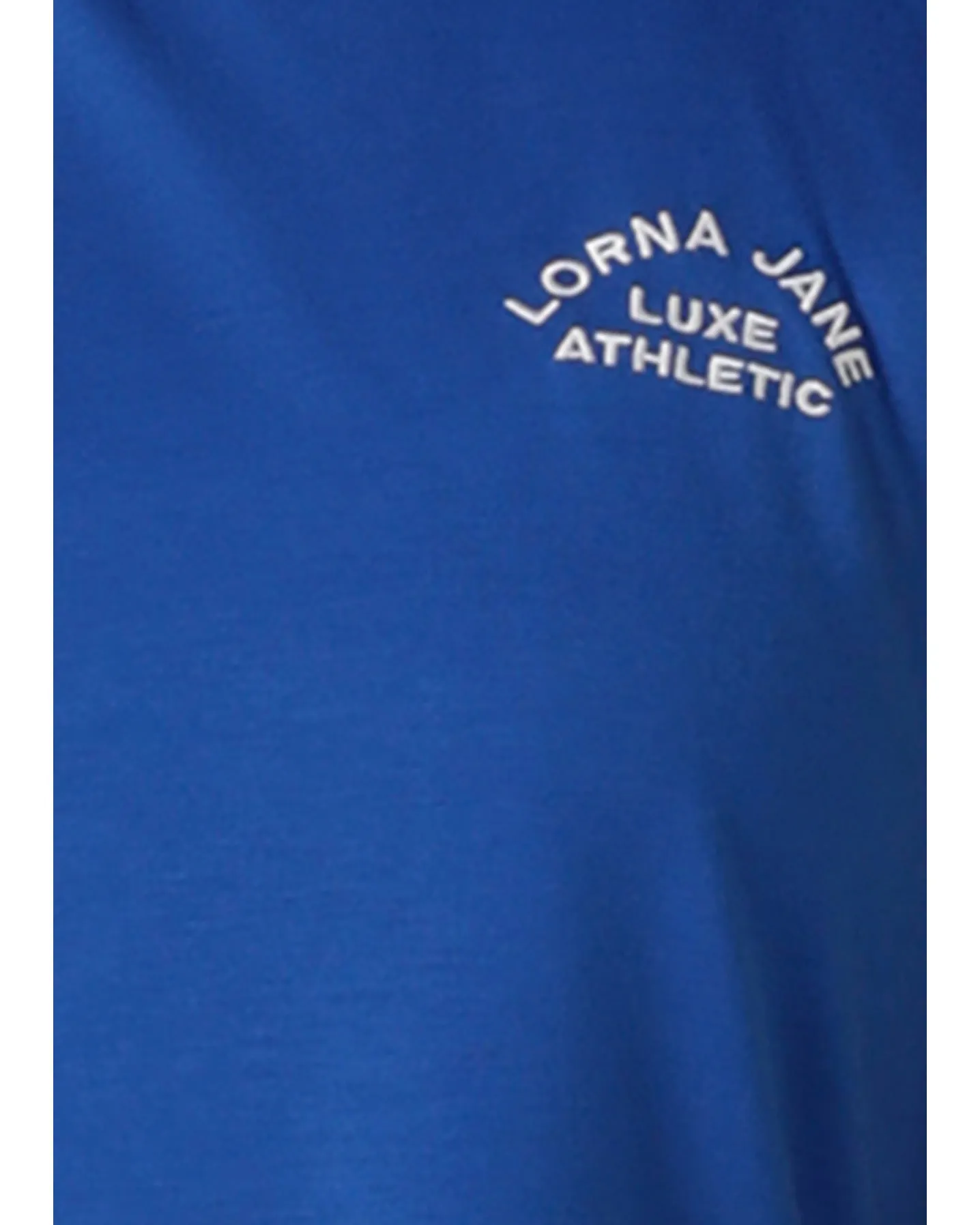 Lorna Jane Lotus Muscle Tank - Cobalt Blue*