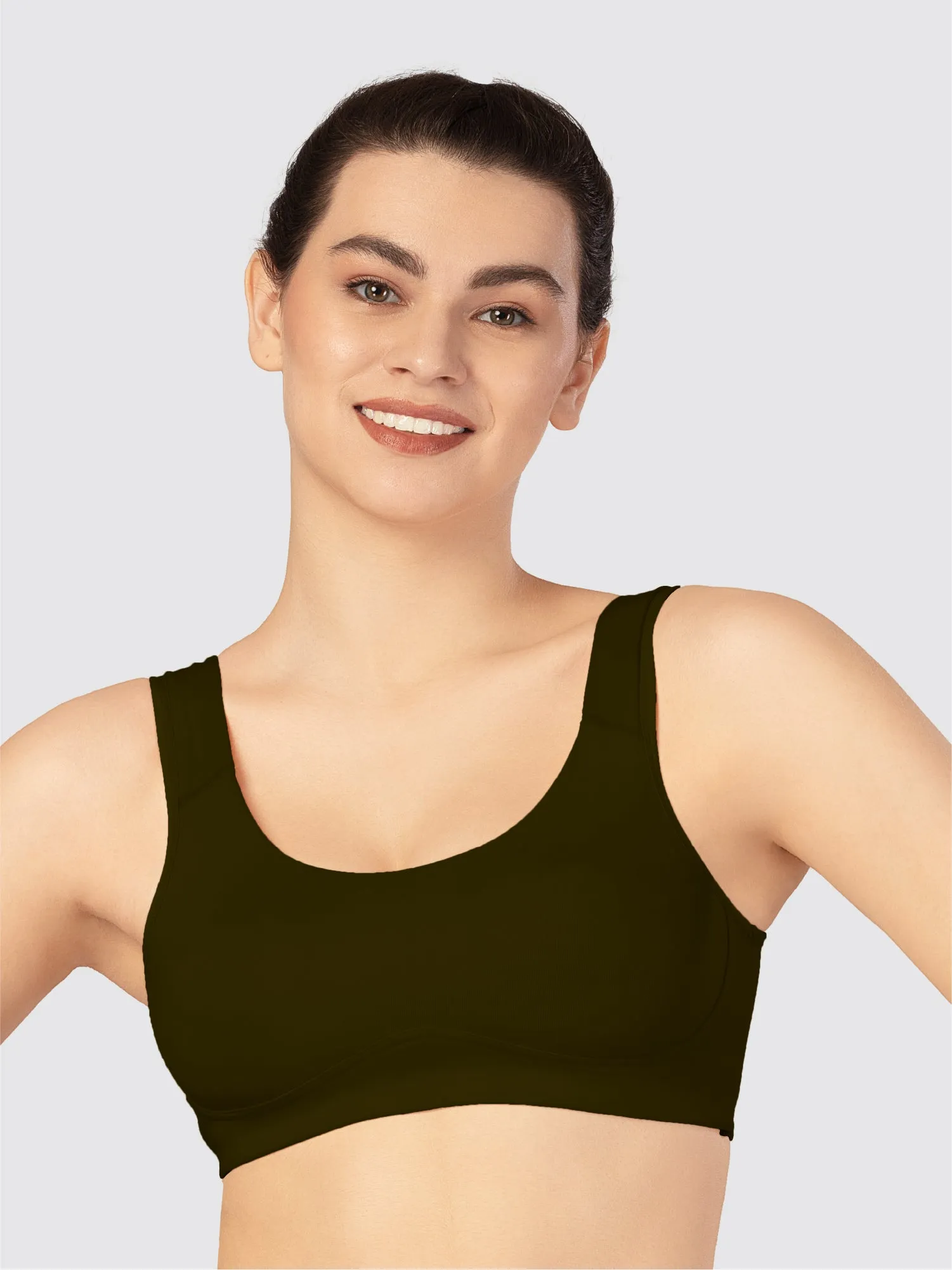 Lovable Non Padded Wirefree Full Coverage Sports Bra - LE-240