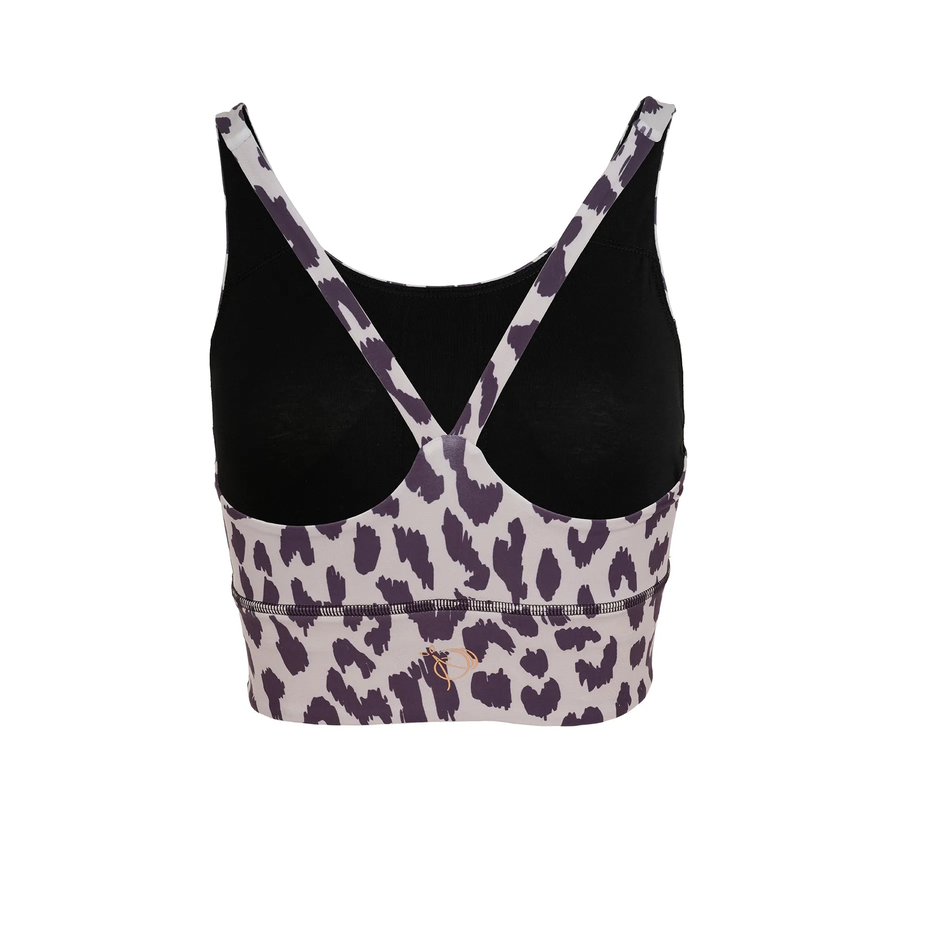 Low Impact Leopard Print Sports Bra