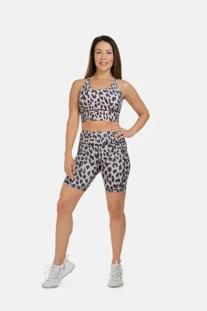 Low Impact Leopard Print Sports Bra