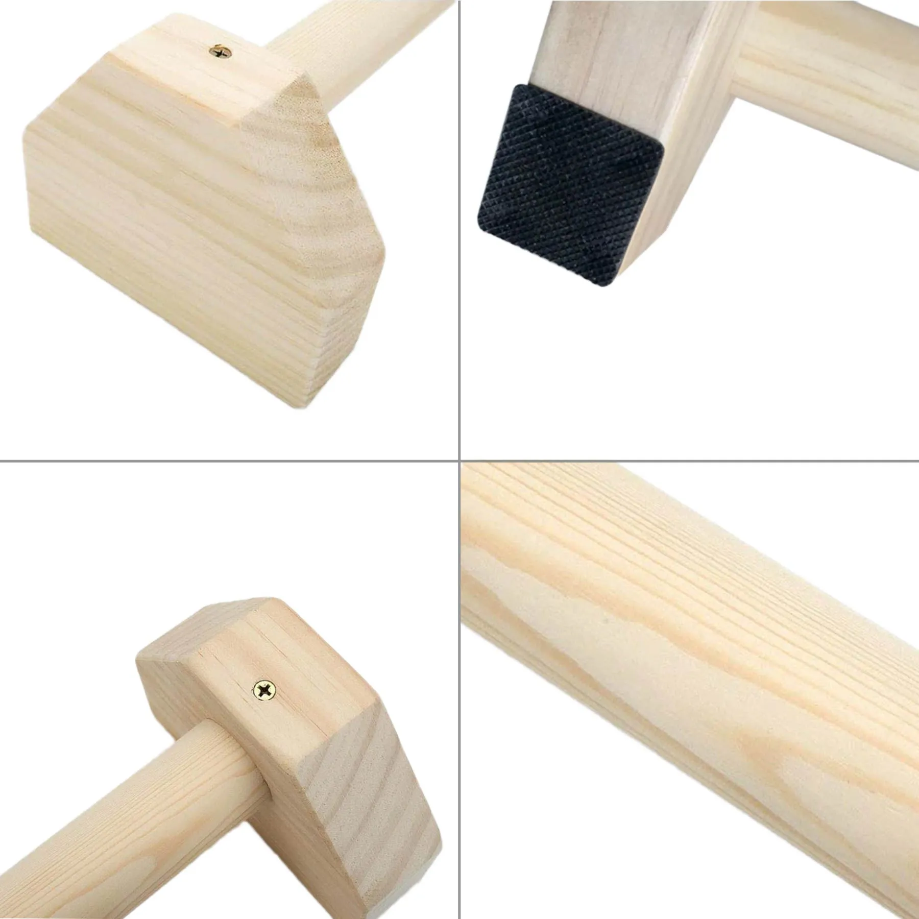 Low Parallettes (Mini-Barren) Kiefernholz - 25 cm