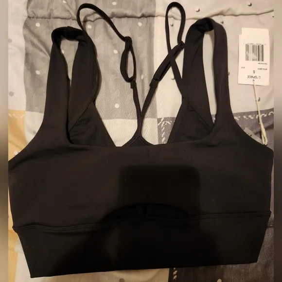 L*Space Full Force Bra In BLACK SIZE SMALL NWT