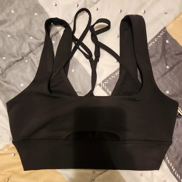 L*Space Full Force Bra In BLACK SIZE SMALL NWT