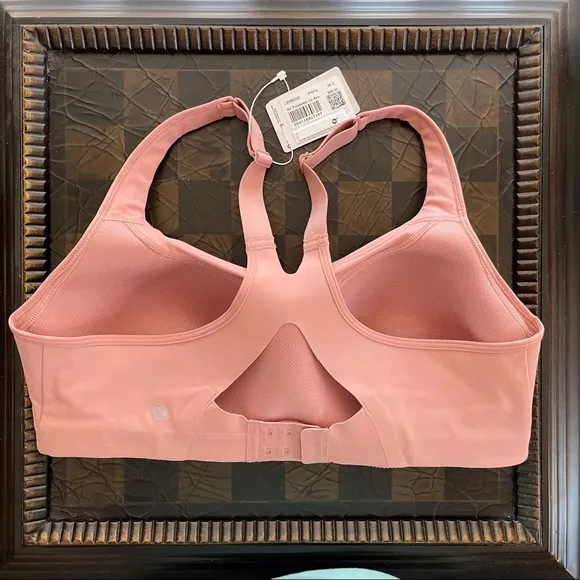 Lululemon All Powered Up Sports Bra In Pink Pastel