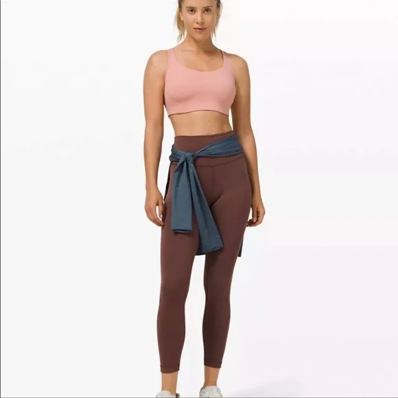 Lululemon All Powered Up Sports Bra In Pink Pastel