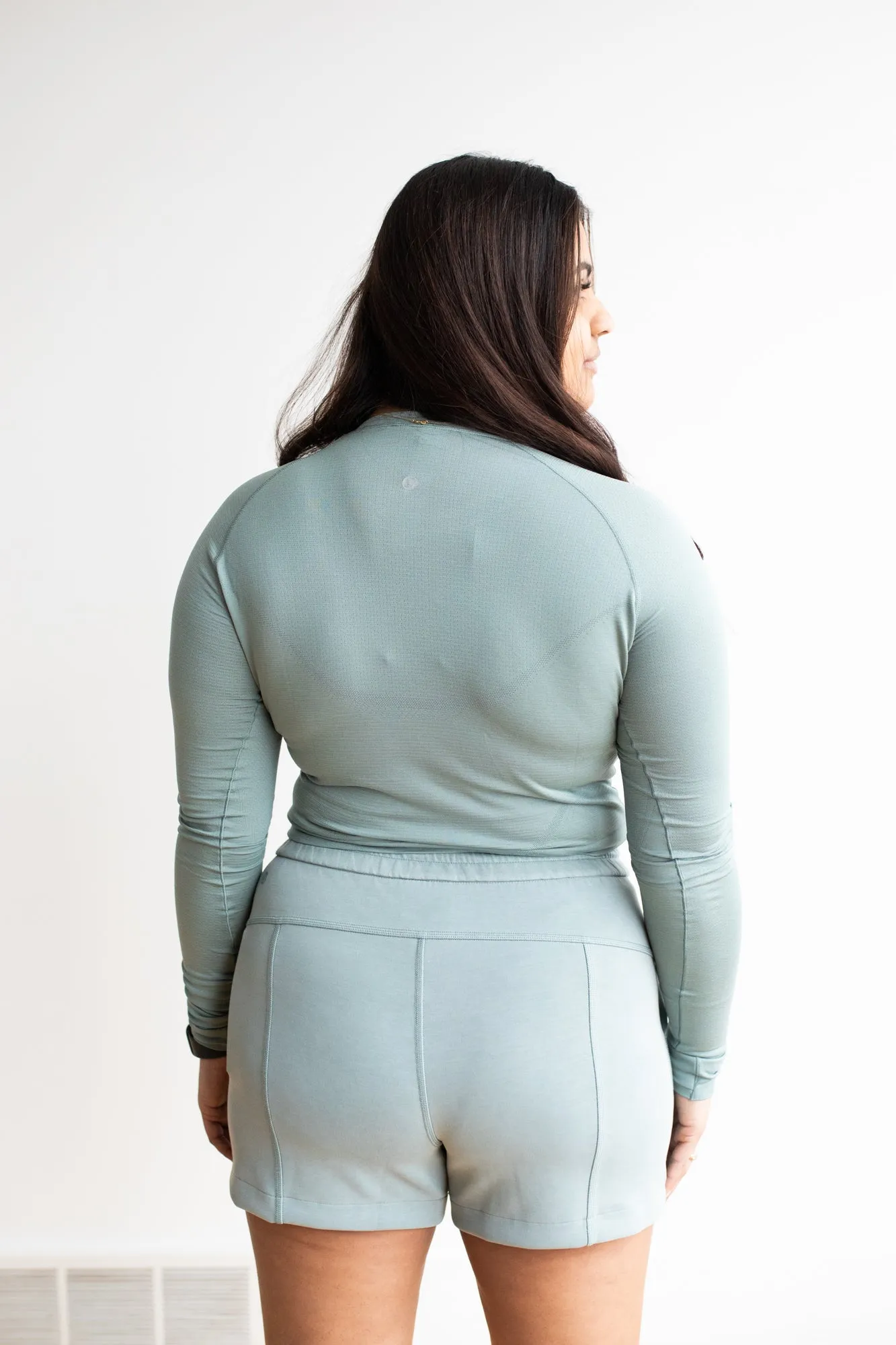 Lululemon Swiftly Tech Cropped Long Sleeve 2.0