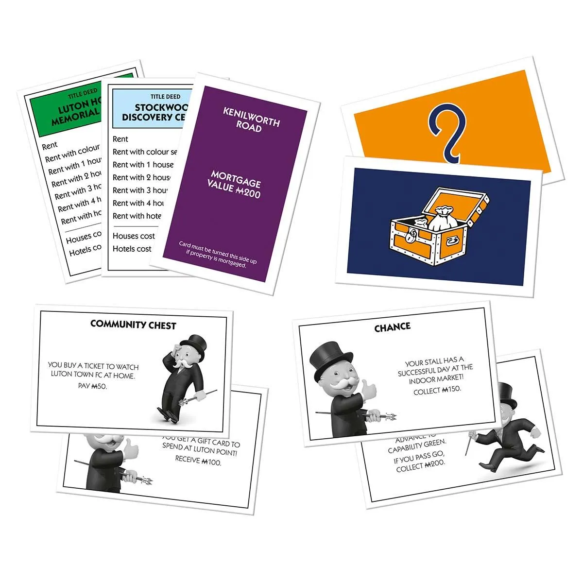 Luton Monopoly Board Game