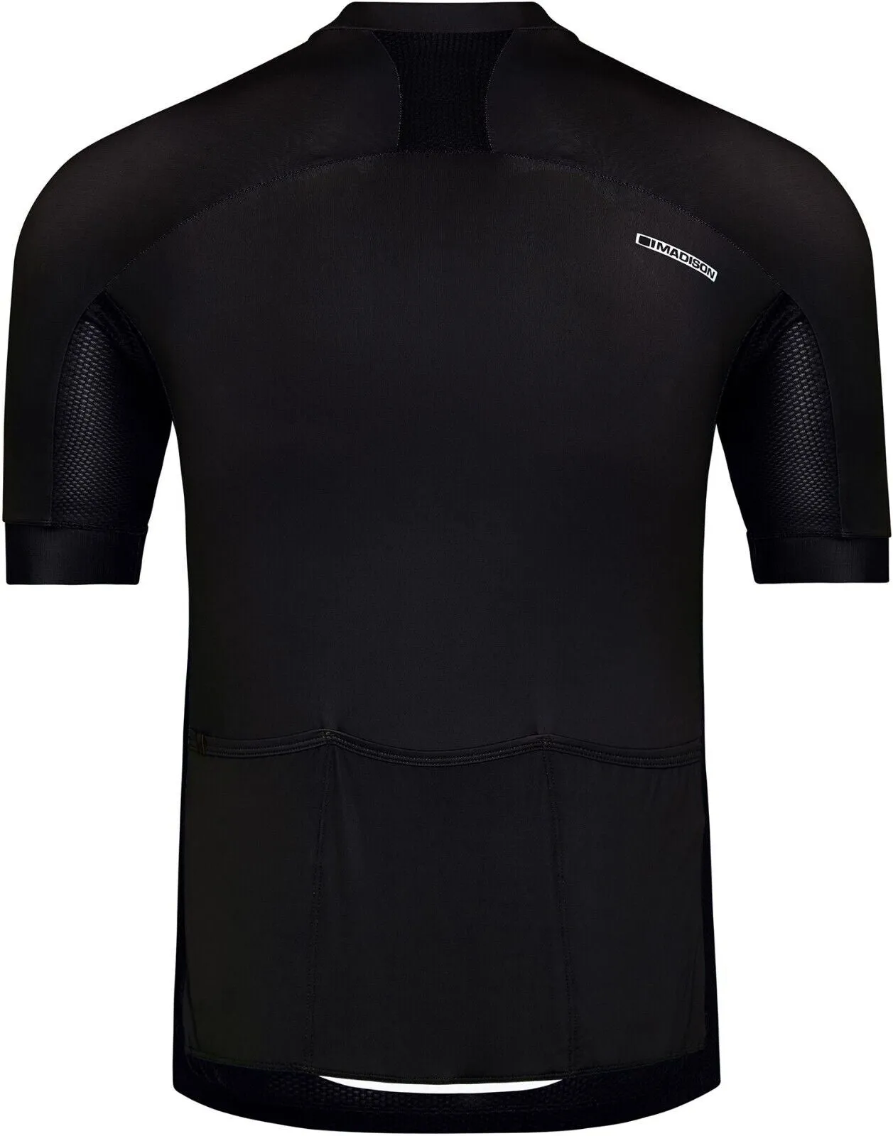 Madison RoadRace Men's Short Sleeve Cycling Jersey - Medium - Black