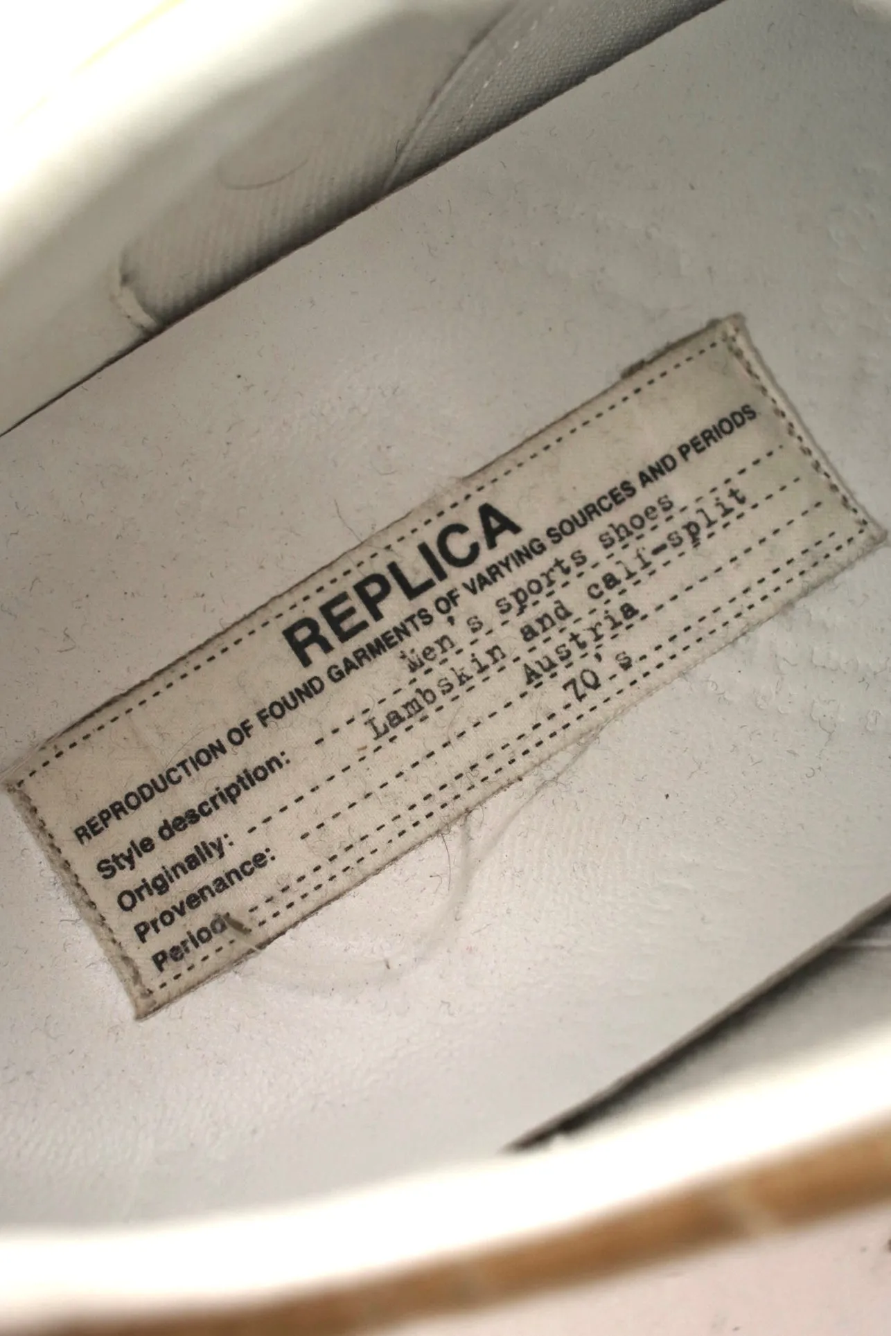 Maison Margiela Replica Taped Sneakers