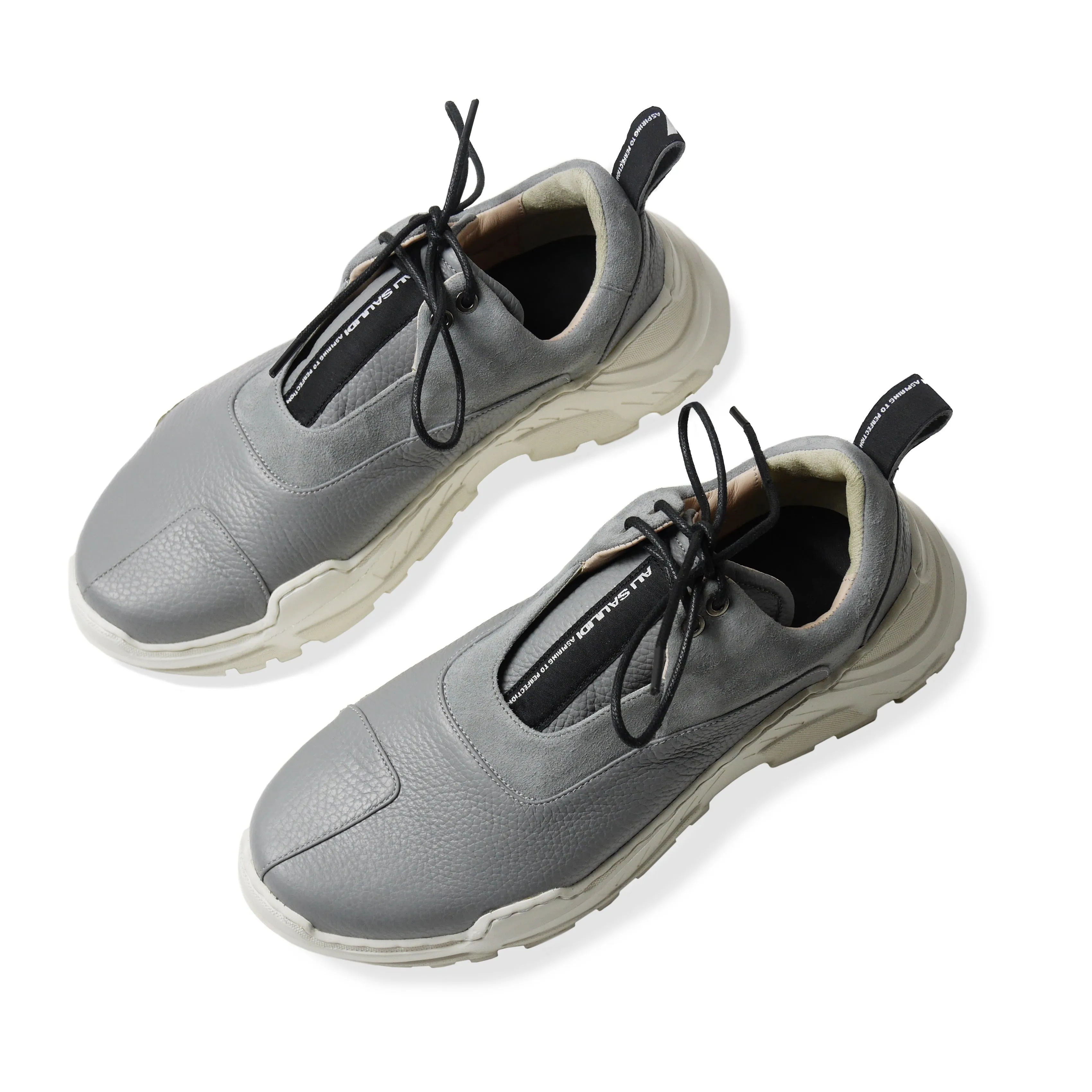 Mascaron Grey Suede Sneakers