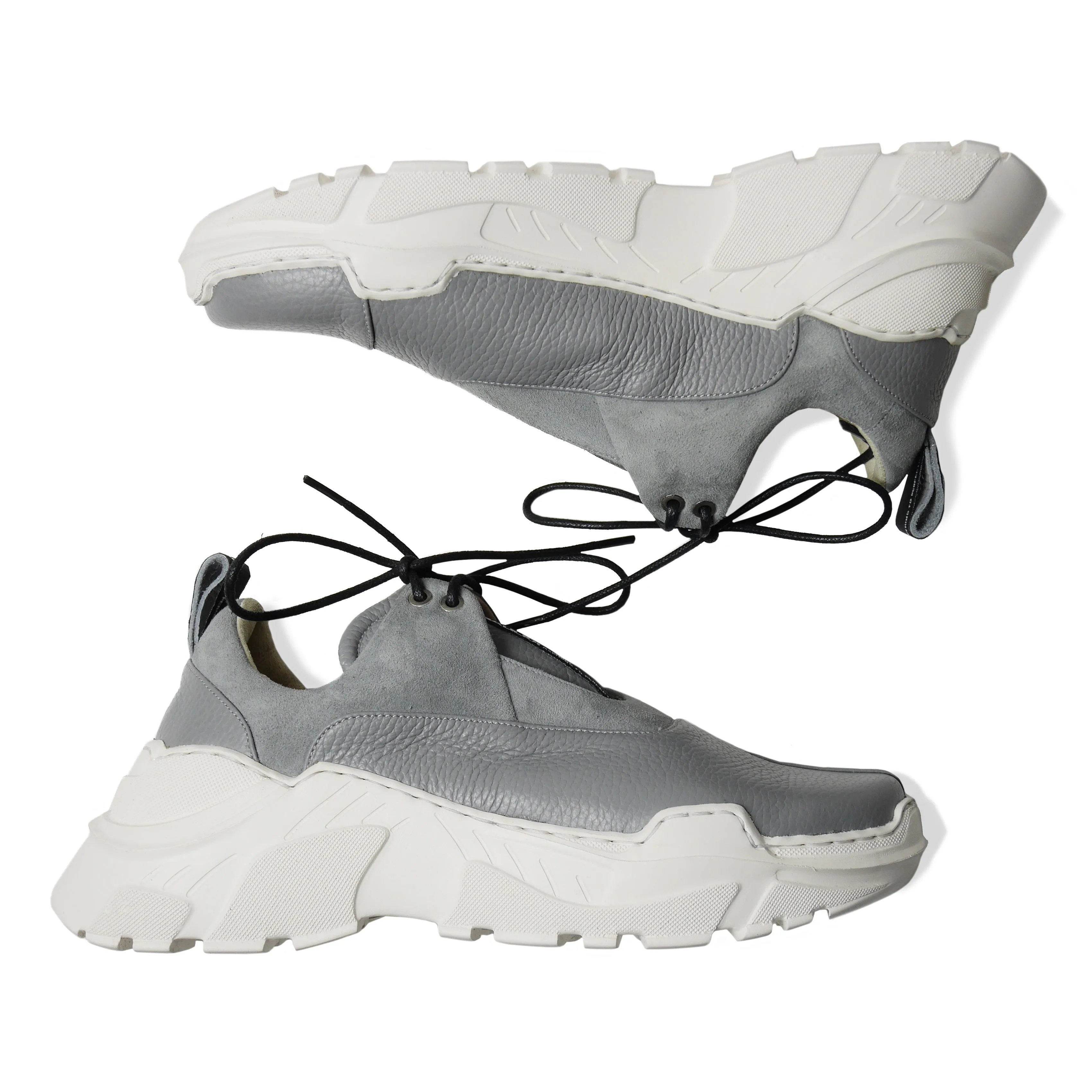 Mascaron Grey Suede Sneakers