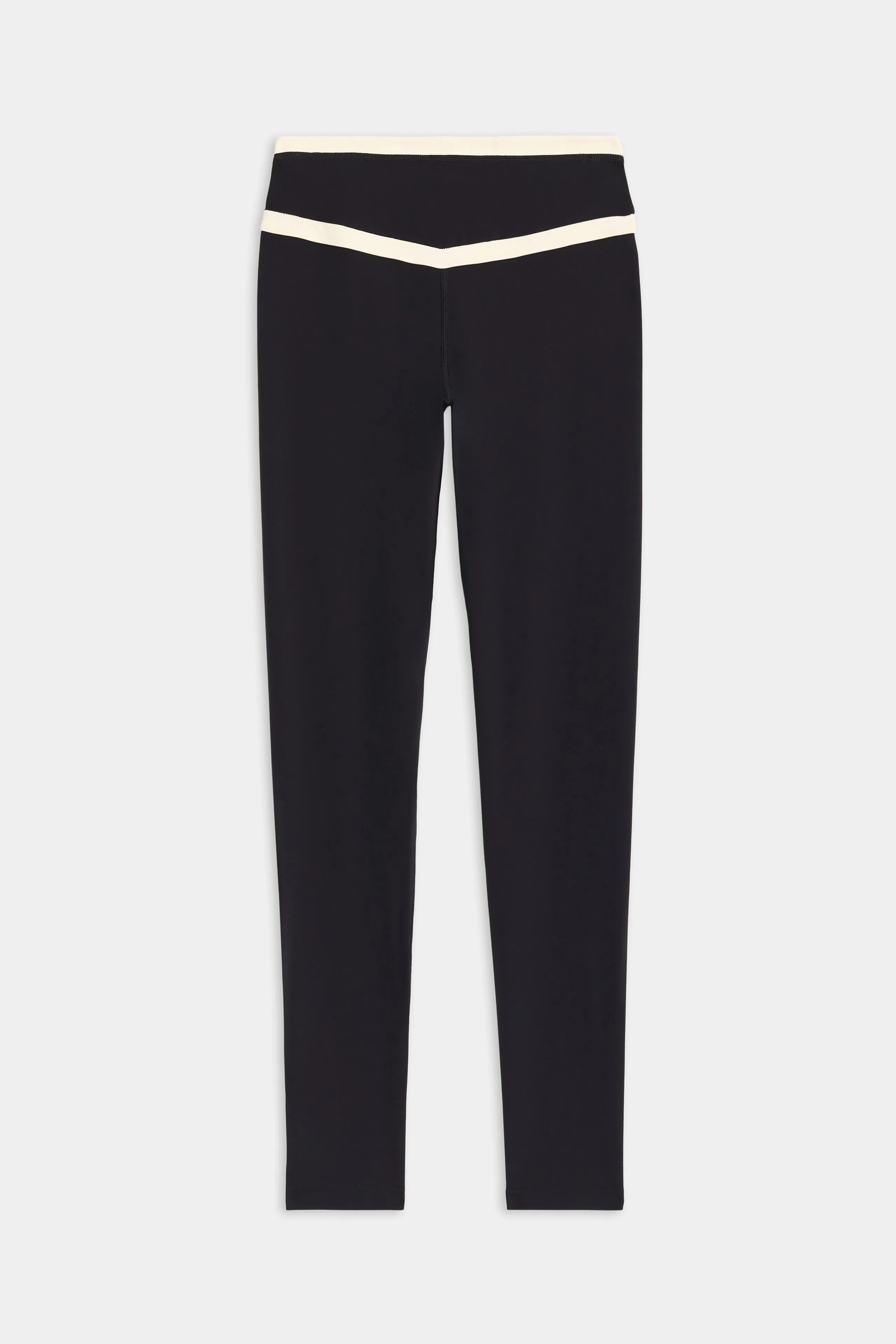 Mason High Waist Rigor Full Length - Black/Creme