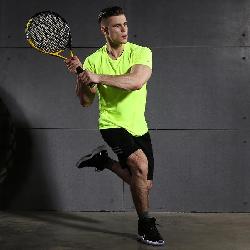 Men Sport Suits Quick Dry Basketball Tennies Training Tracksuits Fitness Gym Clothing Running Sets