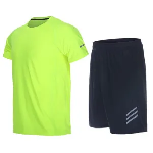Men Sport Suits Quick Dry Basketball Tennies Training Tracksuits Fitness Gym Clothing Running Sets