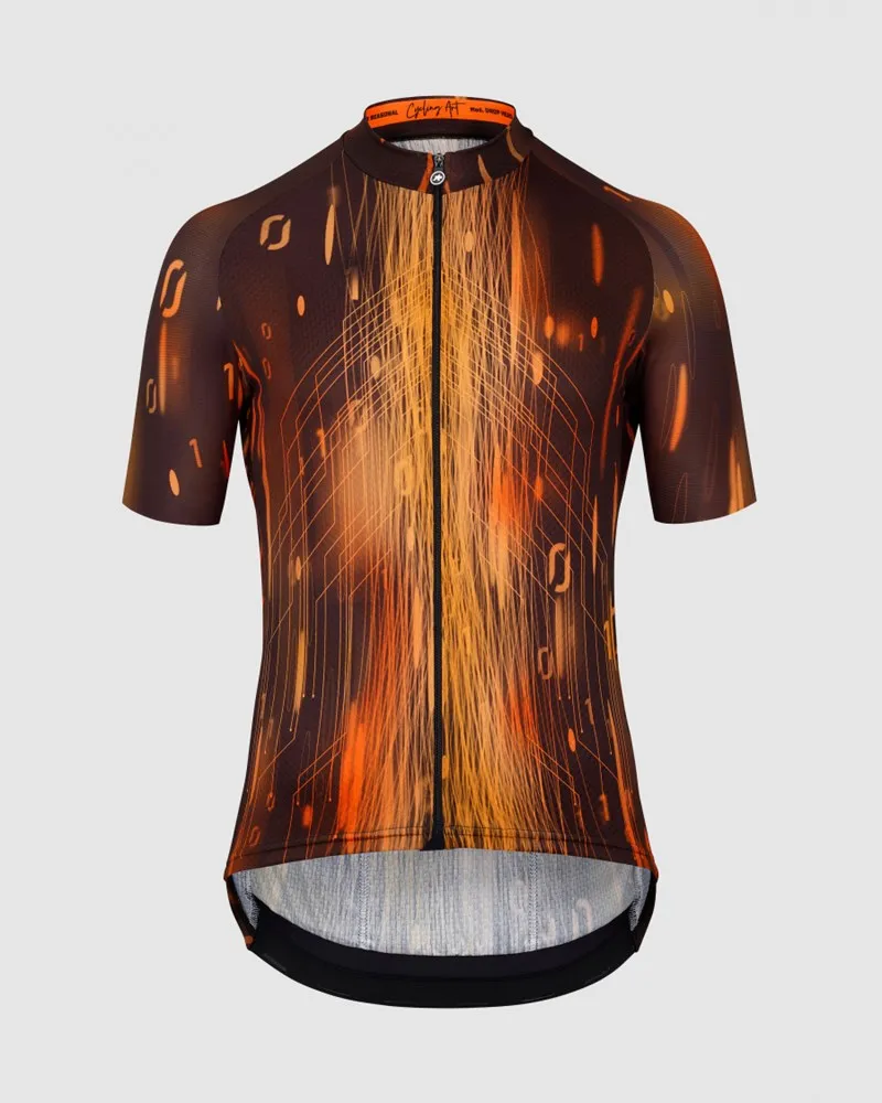 Men's MILLE GT Jersey C2 - Orange Drop Head Droid