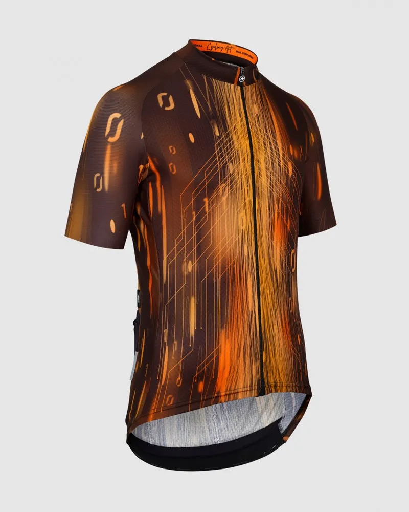 Men's MILLE GT Jersey C2 - Orange Drop Head Droid