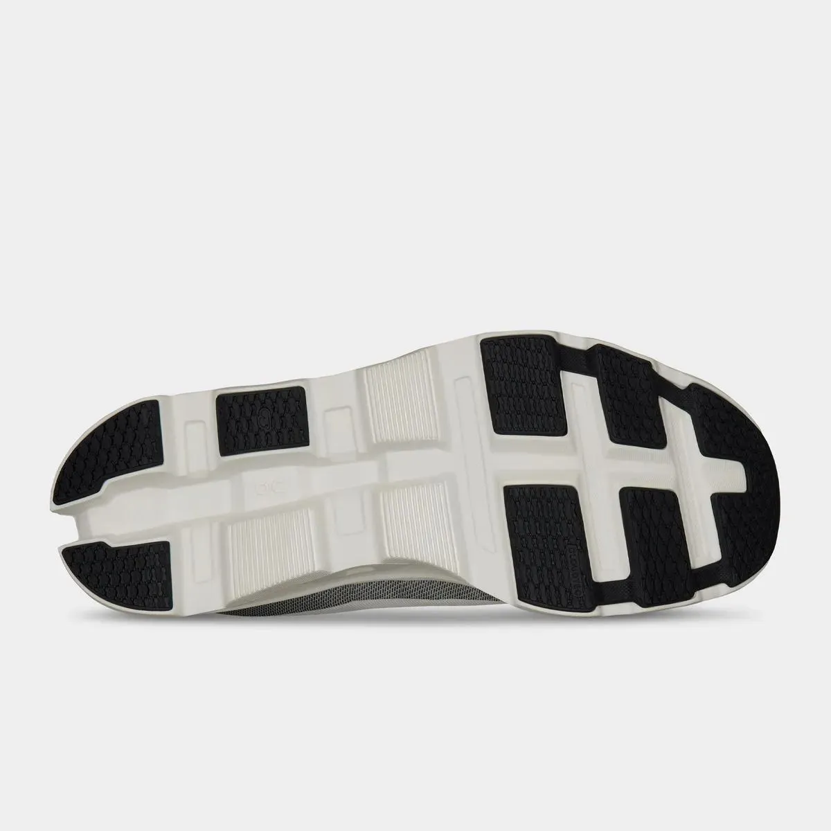 Mens On Cloudmonster 2.0 White/Grey Running Shoes