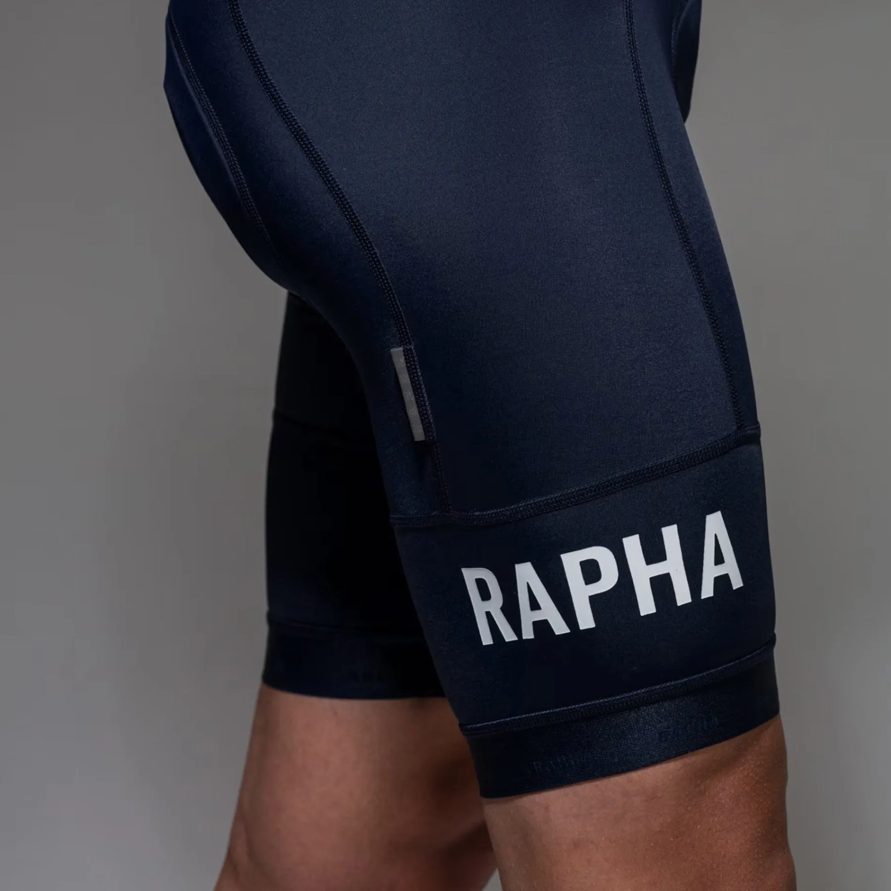 Men's Pro Team Training Bib Shorts - Black/White