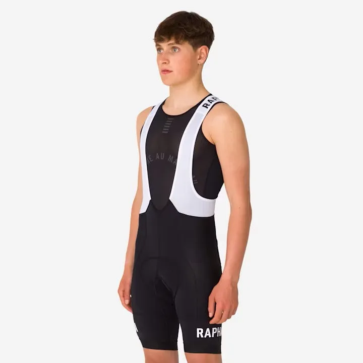 Men's Pro Team Training Bib Shorts - Black/White