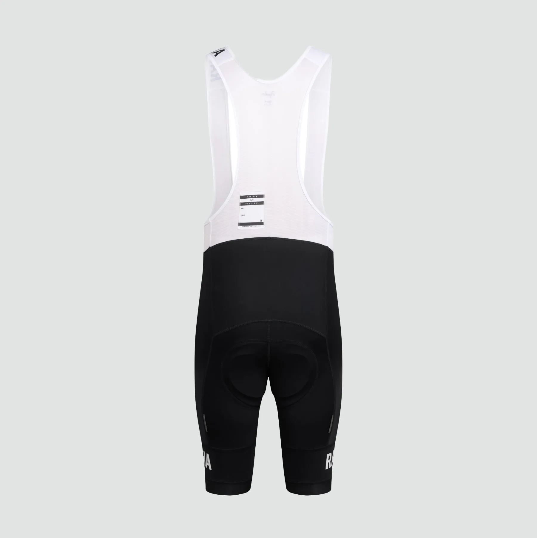 Men's Pro Team Training Bib Shorts - Black/White