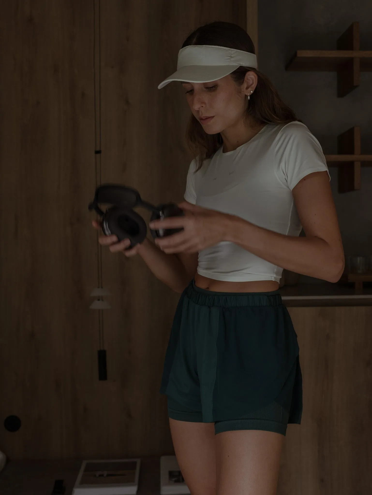 MESH RUNNING SHORT - MYSTIC GREEN