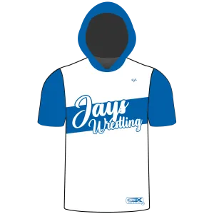 MIDDLESEX WRESTLING Sublimated Lightweight Short Sleeves Hoodie