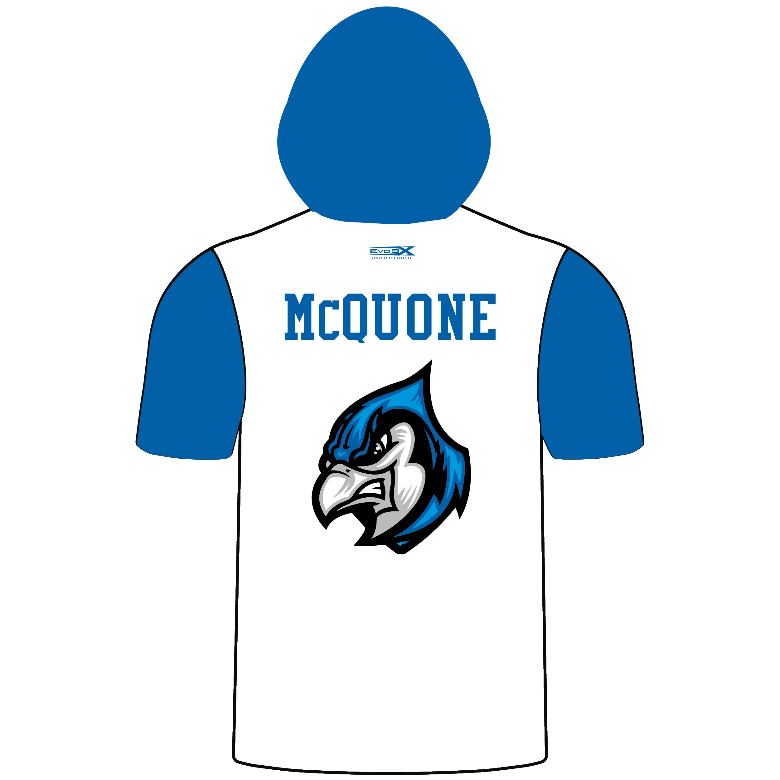 MIDDLESEX WRESTLING Sublimated Lightweight Short Sleeves Hoodie