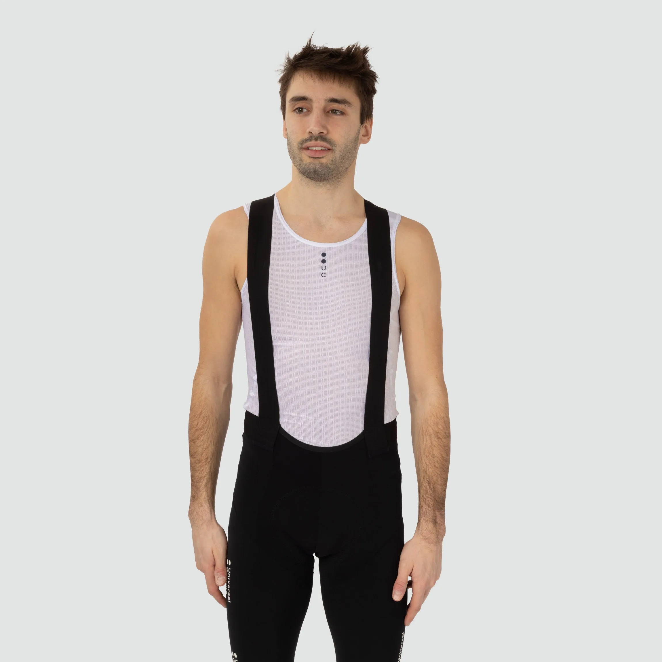 Mono Sleeveless Base Layer - White