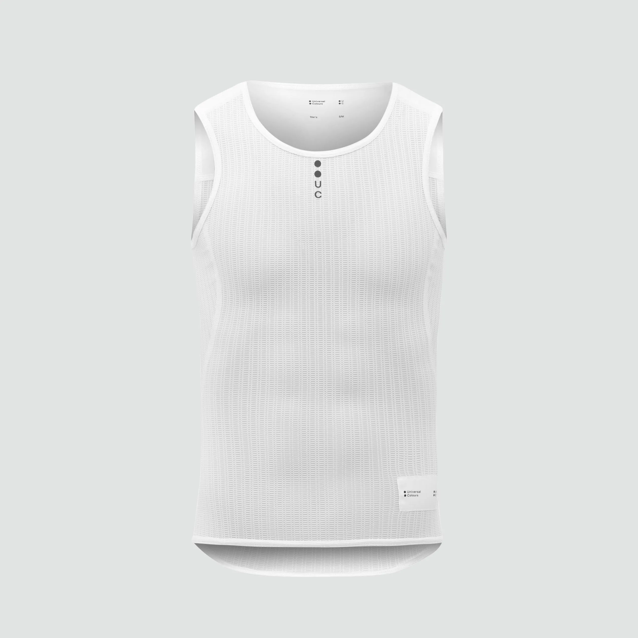 Mono Sleeveless Base Layer - White