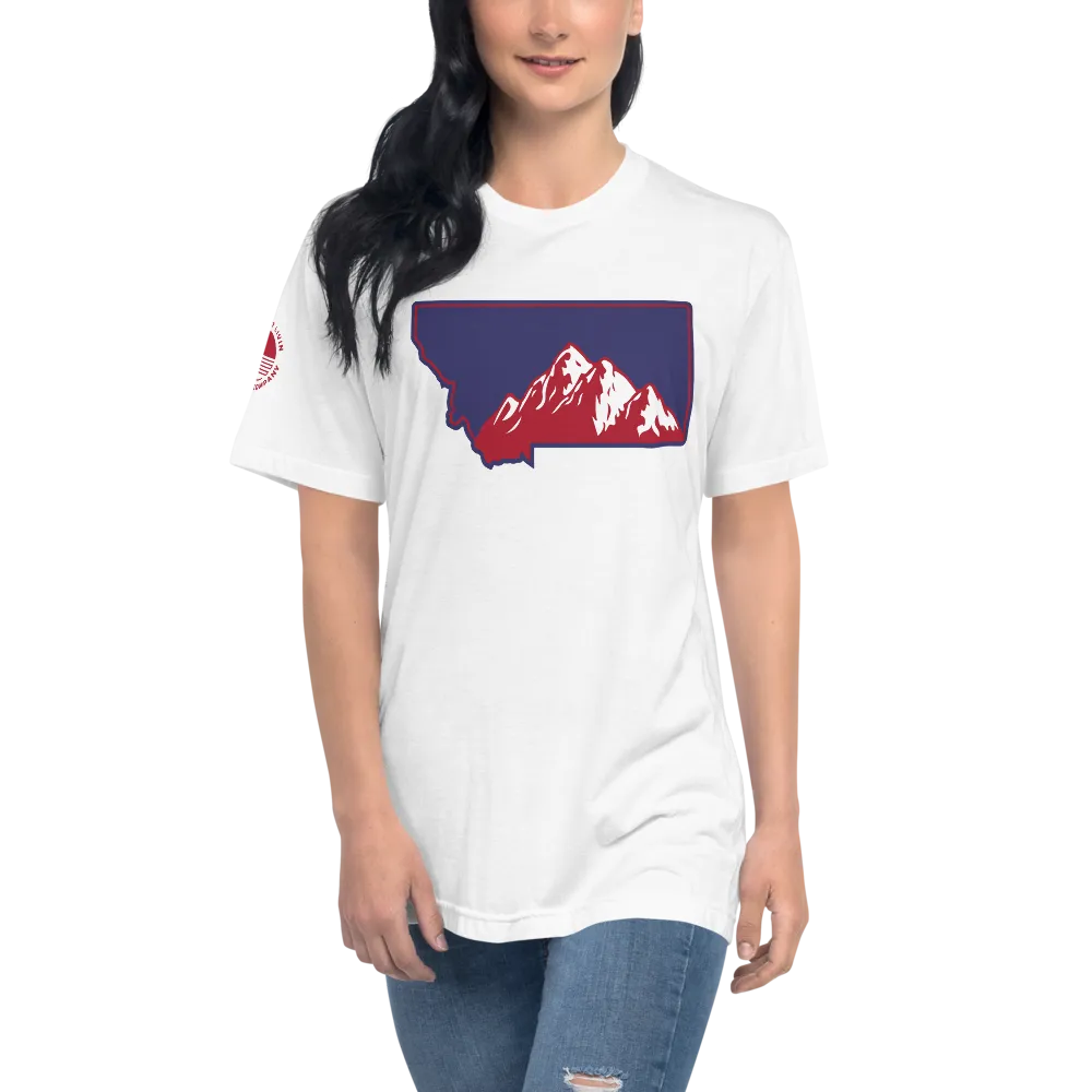 Montana American Colors Unisex Crew Neck Tee
