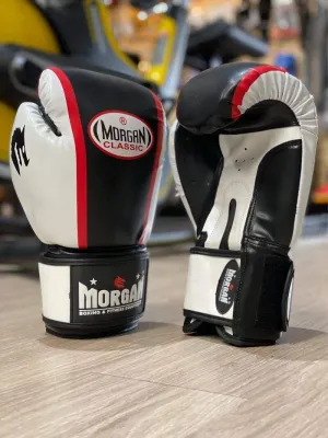 Morgan Classic Boxing Kickboxing Punching Bag Sparring Gloves 16oz