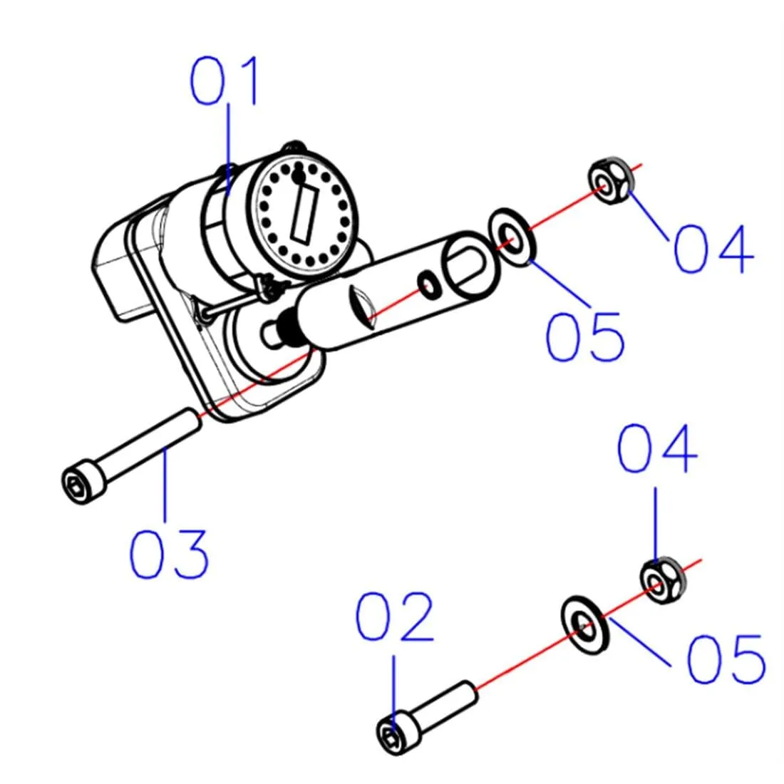MOTEUR D'INCLINAISON