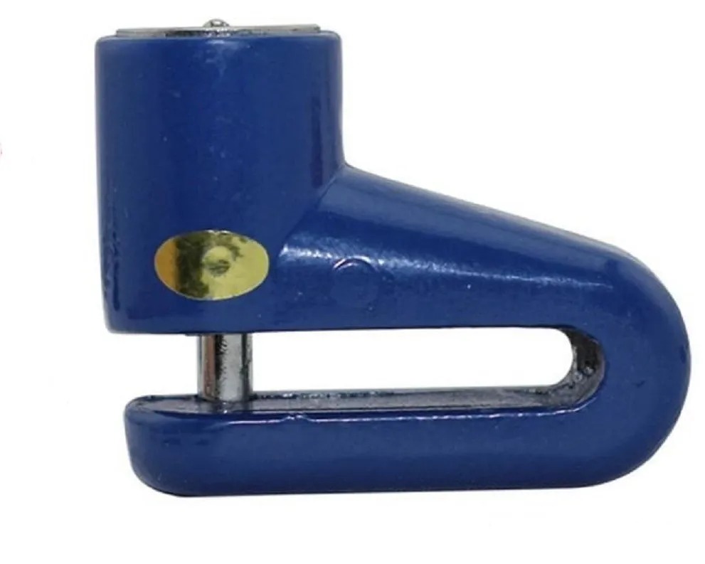 Mountain Bike Disc Brake Lock with two keys - Black, Blue or Red