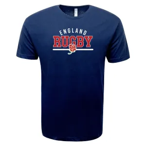 Nations of Rugby England Wordmark Supersoft Tee
