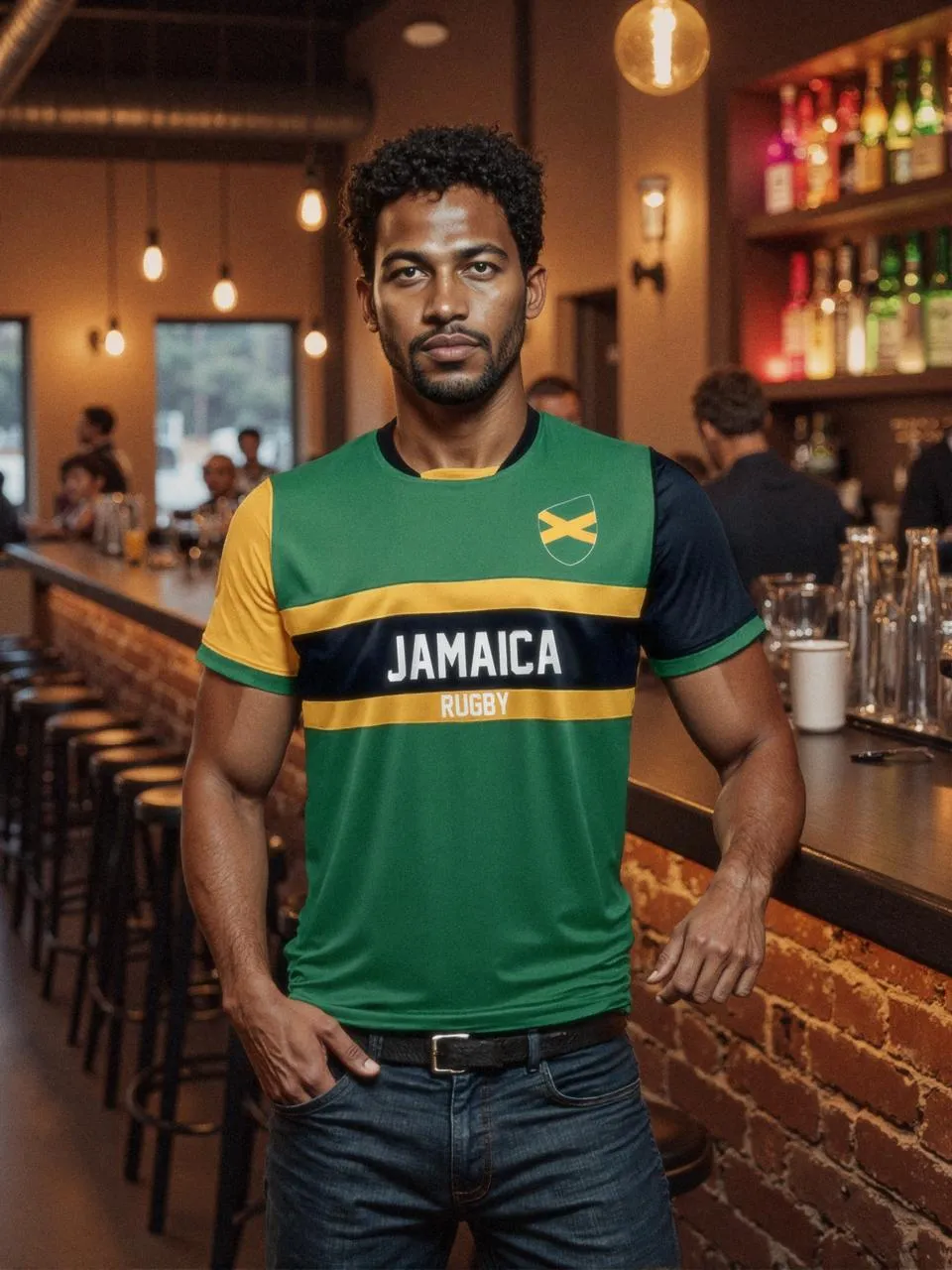 Nations of Rugby Jamaica Supporters Jersey