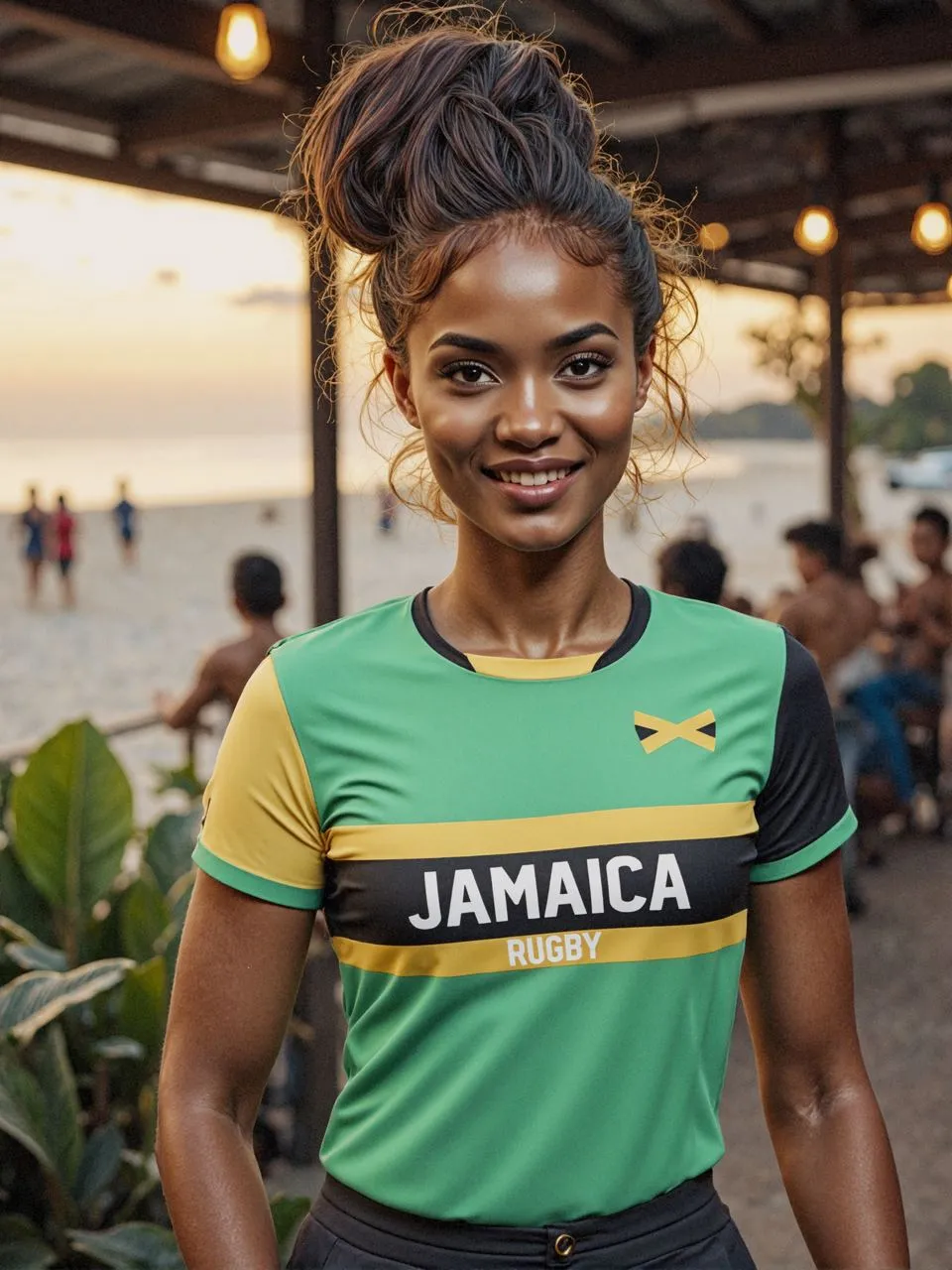 Nations of Rugby Jamaica Supporters Jersey