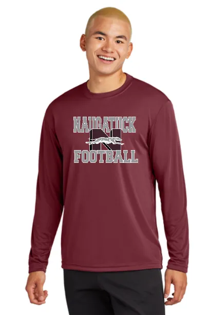 Naugatuck Football Wicking Unisex Longsleeve T-shirt