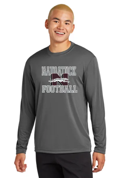 Naugatuck Football Wicking Unisex Longsleeve T-shirt