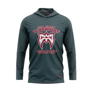 NEW JERSEY WARRIORS FOOTBALL Sublimated Lightweight Hoodie