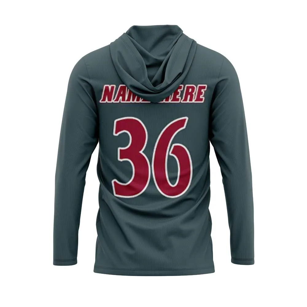 NEW JERSEY WARRIORS FOOTBALL Sublimated Lightweight Hoodie